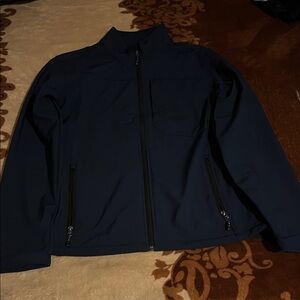 Men's free country navy water proof zip up jacket